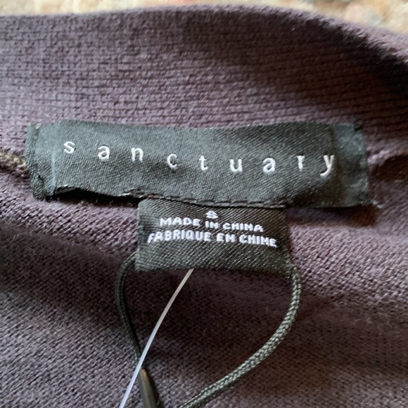 3-$30 NWT Sanctuary long camouflage open front small cardigan - Picture 5 of 6